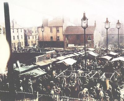 A Busy Day At The Barras Glasgow 1930
