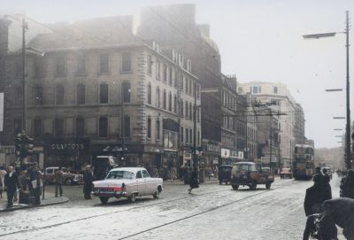 Argyle Street West from Stockwell Street, Glasgow  1961
