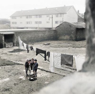 Back Courts In The Gorbals, Glasgow, February 1964
