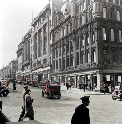 Bath Street Glasgow July 1939
