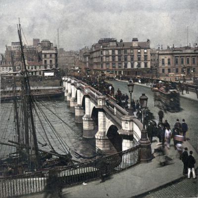 Broomielaw Bridge, Glasgow 1865
