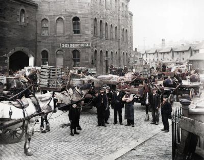 Buchanan Street Goods Depot, Glasgow,  1900
