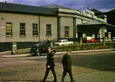 Buchanan Street Railway Station, in Glasgow
