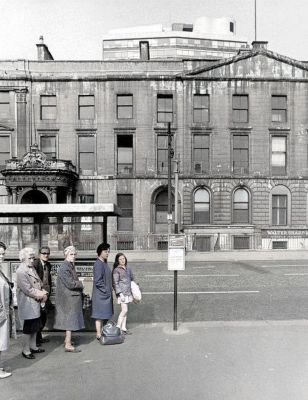 Bus Stop at George Square, Glasgow 1960’s
