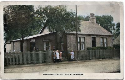 Cardonald Post Office, Glasgow 1914
