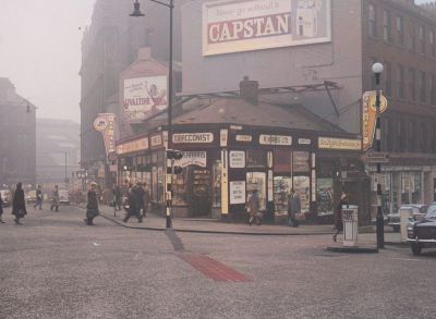 Corner of Buchanan St and Cathedral St 1963
