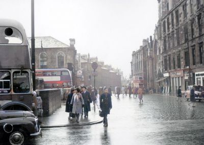 Dundas Street Bus Station, Glasgow 1963
