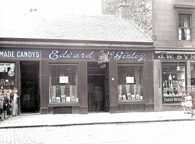 Edward McGinley’s, Garscube Road, Glasgow 1933
