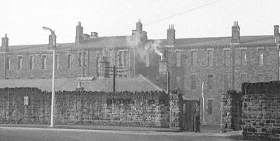 Garrioch Road Gate Maryhill Barracks Glasgow 1957
