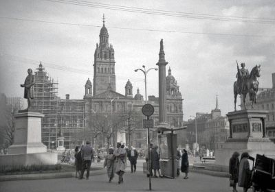 George Square, Glasgow 1965.
