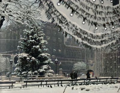 George Square Glasgow Christmas 1958
