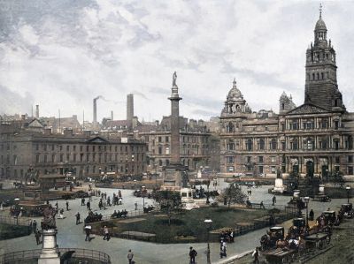 George Square Glasgow Early 1900s
