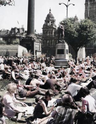 George Square. Glasgow 11th June 1968.
