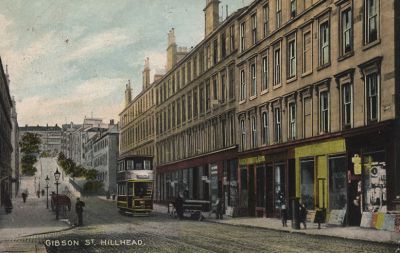 Gibson St, Hillhead, Glasgow Early 1900s
