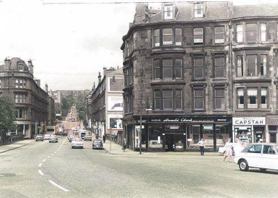 Gibson Street and Park Road, Glasgow  1960’s
