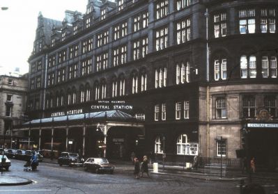 Glasgow Central Station and The Grand Central Hotel, Glasgow  1979
