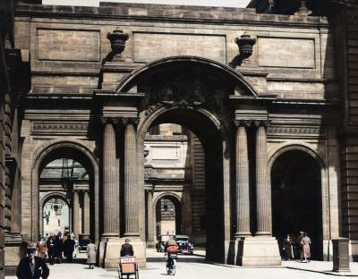 Glasgow City Chambers on John Street, Glasgow  1930.
