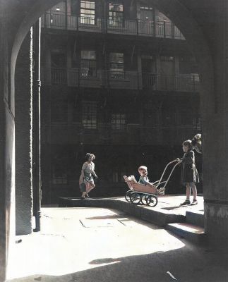 Glasgow Workmen's Dwelling  Houses, Rottenrow, Glasgow 1955
