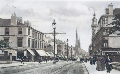 Great Western Road, Glasgow Early 1900s
