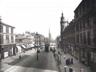 Great Western Road, Glasgow West End 1913
