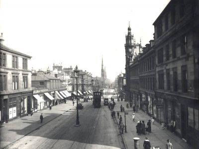 Great Western Road, c.1913, looking east.
