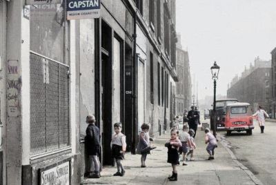 Grove Street, Cowcaddens, Glasgow  1960
