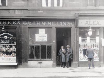 J.H. McMillan, Fishmonger and Poulterer, 254 Clarkston Road, Glasgow 1923
