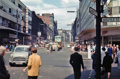 Jamaica Street looking towards Union Street, Glasgow 1960s
