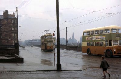 Keppochill Road, Looking Towards Springburn Road, Glasgow Circa 1960
