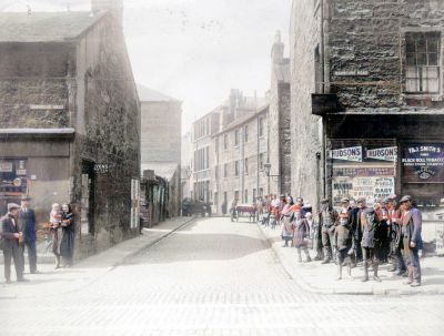 Manresa Place at Garscube Rd, Maryhill Glasgow 1925
