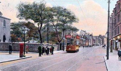 Maryhill Road Glasgow Circa 1934
