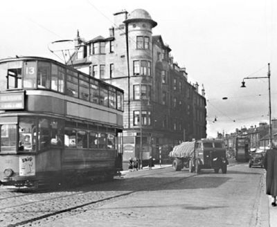 Milngavie Tam at Maryhill Road, Glasgow, 1956.
