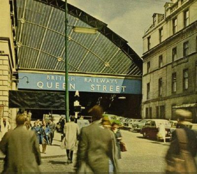 Queen Street Station, Glasgow, 1964.
