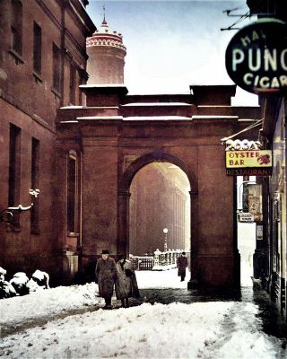 Royal Exchange Square Winter 1940
