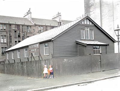 Salvation Army Hall, Craigmont Street in Maryhill, Glasgow June 1926

