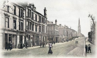 Shields Road, Pollokshields Glasgow 1902
