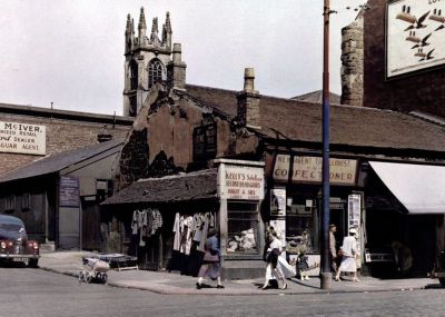 Shops in the Gallowgate, Glasgow  1955
