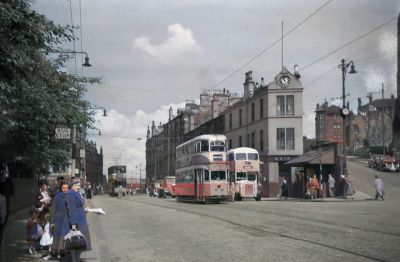 Springburn Road, Glasgow  1950s
