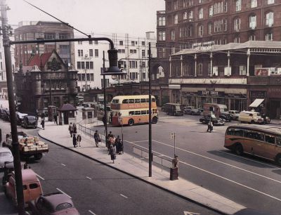 St Enoch Square, Glasgow City Centre Early  1950's
Keywords: St Enoch Square, Glasgow City Centre Early  1950's