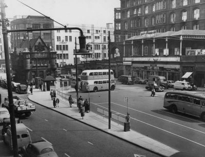 St Enoch Square looking north, Glasgow 1950s
