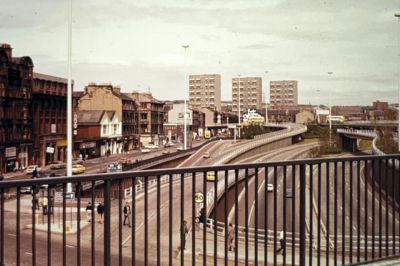 St. Georges Road and the Motorway 1970s
