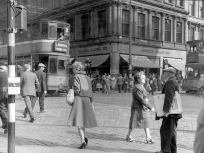 St. Vincent Street  Renfield Street, Glasgow 1958
