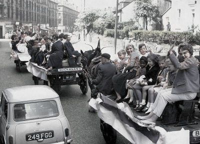 Sunday School outing Maryhill Road Glasgow 1965
