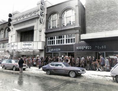 Superman showing at the ABC Cinema on Sauchiehall Street, Glasgow 1978
