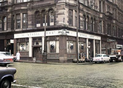 The Atholl Arms, Glasgow  1963
