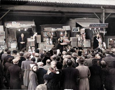 The Barras Market, Glasgow  1950s
