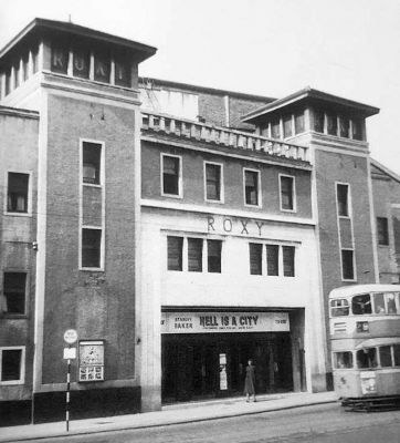 The Roxy Cinema on Maryhill Road Glasgow  1960
