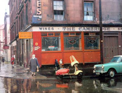 The  Cambridge Pub On Cambridge Street, Glasgow, 1963,
