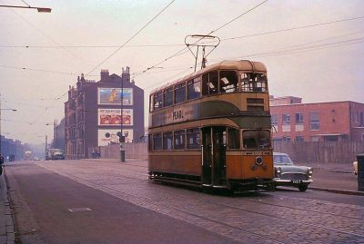 Tram On Hawthorn Street, Glasgow Late  1950s
