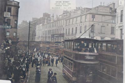 Union Street looking West from Jamaica Street, Glasgow , 1914
